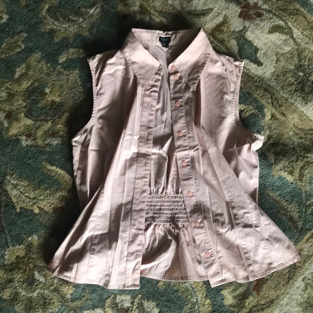 Vintage late 1990s Esprit sleeveless top. Size Large, but fits like a Small.